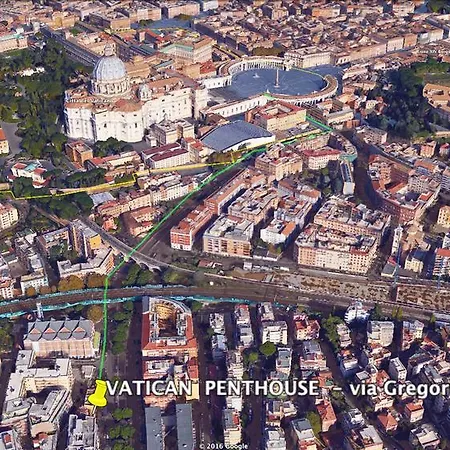 Vatican Penthouse Near S.peter's Square Daire *
